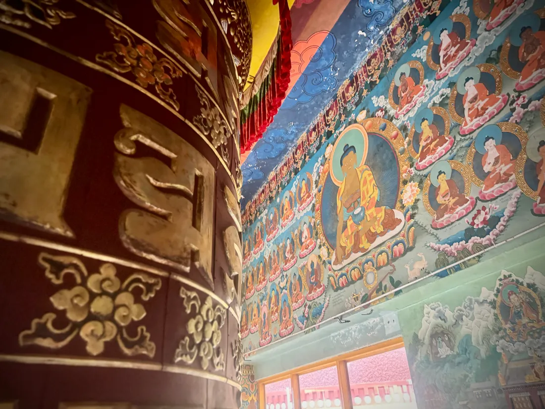 Prayer Wheel at Kopan Monastery