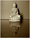 Reflecting Buddha by Chris Preen