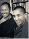 Lama and Rinpoche, New Zealand, 1975