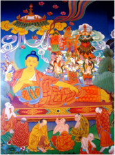 Shakyamuni Buddha's parinirvana
